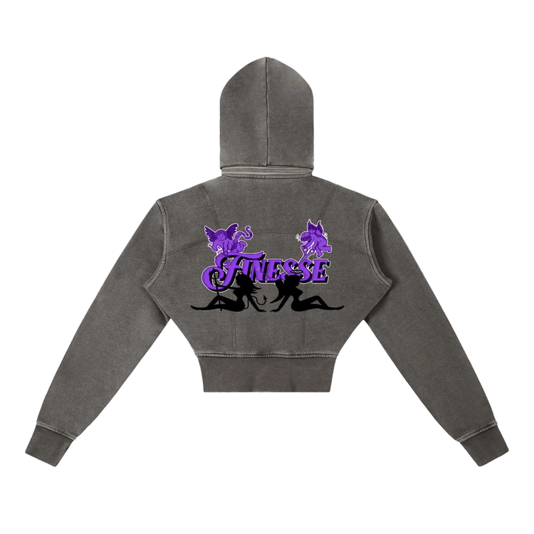 Sun Kissed crop hoodie