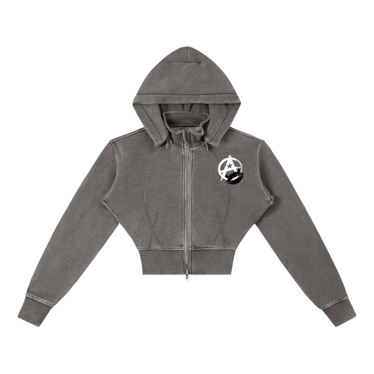 Sun Kissed crop hoodie